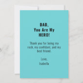 パパパワーオリジナル父の日カード カード (裏面)