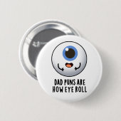 パパパンは目のパ転がンのおもしろい方法 缶バッジ (正面&裏面)