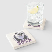 パパパンダベア ストーンコースター (横)