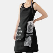 'パパパーソナライズされたあなたは魔法'二人の父親の写真 エプロン (インサイチュ)