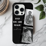 'パパパーソナライズされたあなたは魔法'二人の父親の写真 iPhone 15 PROケース<br><div class="desc">祝パパの魔法と母性の魔法パーソナライズされたiPhone 15 Proケース！このユニークデザインは黒い背景とお洒落2人の父親の愛着ある写真、そして心の底から感じた「パパよ魔法だ」というメッセージを持つ。 あなたの子供の名前とカスタマイズそれによる特別なtouchを追加する。この高品質ケースは、スタイルと保護の両方を提供するように設計されており、父の日、誕生日、または特別な機会に最適な贈り物である。耐久性の高い素材で作られた携帯電話は、傷や衝撃から安全に保ち、美しく感傷的なデザインを見せることができる。</div>
