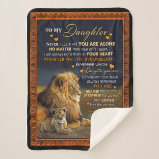 パパパーソナライズされたから娘に シェルパブランケット