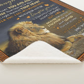 パパパーソナライズされたから娘へ シェルパブランケット (3/4)