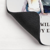 パパパーソナライズされたと娘(9) マウスパッド (コーナー)