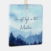 パパパーソナライズされたのクリスマス飾り セラミックオーナメント (右)