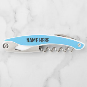 パパパーソナライズされたコルクねじカスタムボトルオープナー ソムリエナイフ