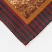 パパパーソナライズされたライオンからの私の息子の愛への手紙 フリースブランケット (角)