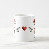 パパパーソナライズされた用コーヒーカップギフト コーヒーマグカップ (中央)