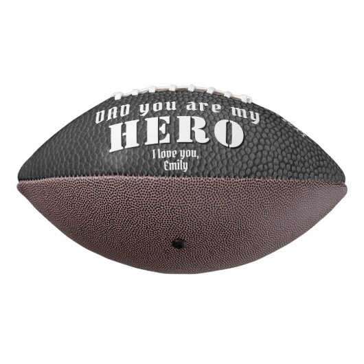 パパヒーローレザープリント父の日フォトコラージュ アメリカンフットボール (回転270)