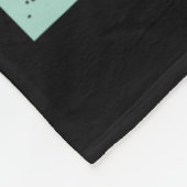 パパヒーローレジェンドパーソナライズされた名前をカスタムするファーザーズD フリースブランケット (角)