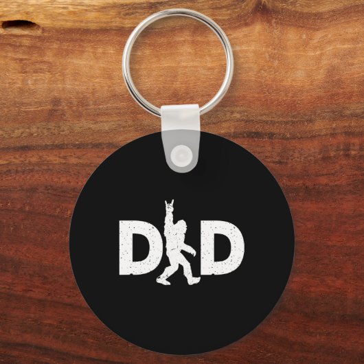 パパビッグフットの父の日 キーホルダー (正面)