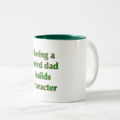 パパビルドの風変わりキャラクター- Mag ツートーンマグカップ (正面右)