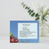 パパビーズピックズレシピポストカード ポストカード (スタンド正面)