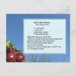 パパビーズピックズレシピポストカード ポストカード