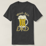 パパビールティー Tシャツ<br><div class="desc">父の日最高の、生日ま素晴らしたは任意の日のための世界のパパビールのデザインギフト。</div>