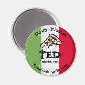 パパピザ マグネット (正面/裏面)