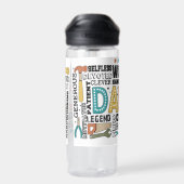 パパファーザーズの日 ウォーターボトル (背面)