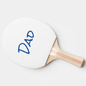 パパファーザーズデイシンプルブルー 卓球ラケット (横)