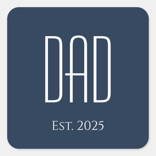 パパファーザーズデイスクエアシール スクエアシール (正面)