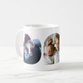 パパフォトカスタムフォトパーソナライズされたー コーヒーマグカップ (正面左)