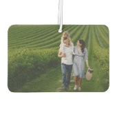 パパフォトコラージカットアウト文字 カーエアーフレッシュナー (裏面)