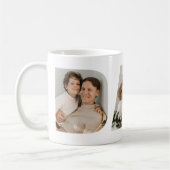 パパフォトコラージュ父の日 コーヒーマグカップ (左)