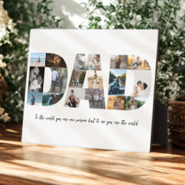 パパフォトコラージュ18写真 フォトプラーク