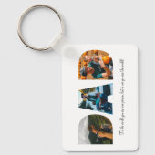 パパフォトコラージュKeychain for Father's day キーホルダー (正面)
