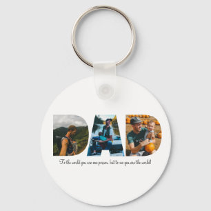 パパフォトコラージュKeychain for Father's day キーホルダー