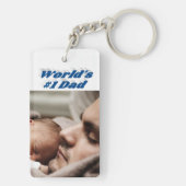 パパフォトシーブルー文字 キーホルダー (裏面)