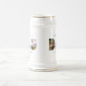 パパフォトビパーソナライズされたールマグスタイン ビールジョッキ (中央)