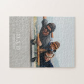 パパフォトファミリーミニマルカスタム主義パズル ジグソーパズル (横)