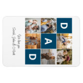 パパフォトマグネットお父さんの日 マグネット (横)