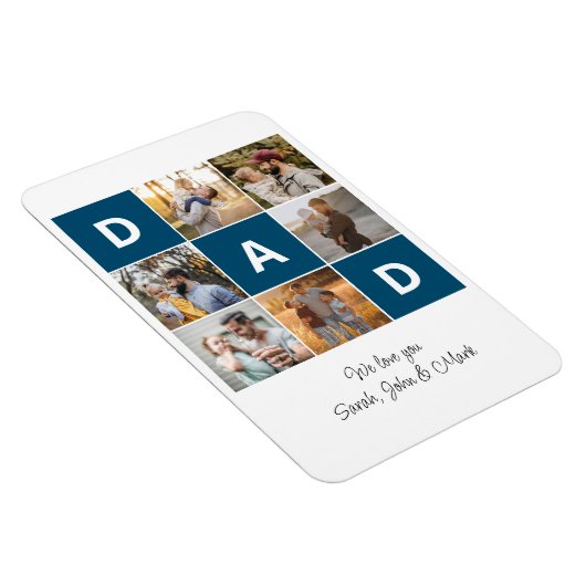パパフォトマグネットお父さんの日 マグネット (右側)