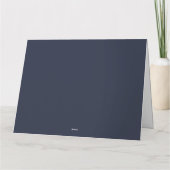 パパフォトレター切り出し誕生日カード カード (裏面)