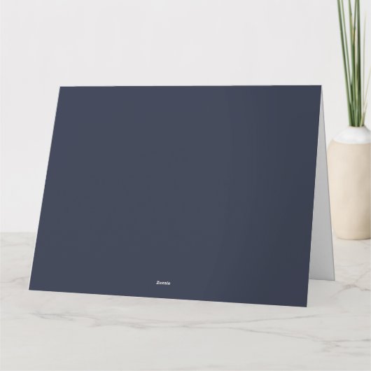 パパフォトレター切り出し誕生日カード カード (裏面)