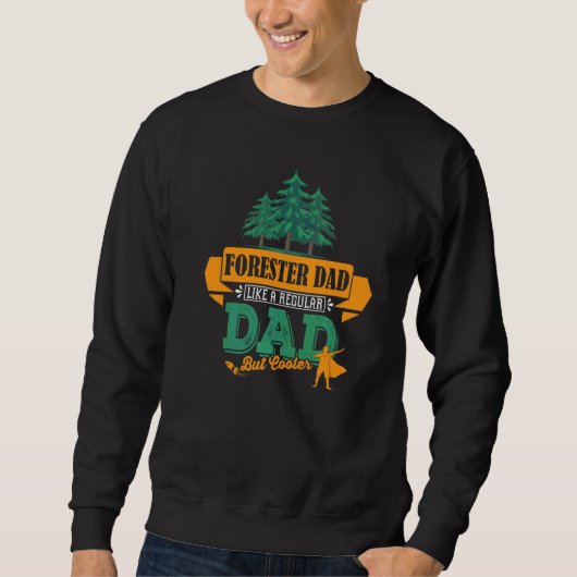 パパフォレスターFaに適したLumberjack職業 スウェットシャツ (正面)