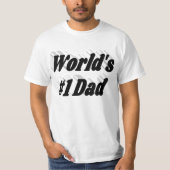 パパブラック文字 Tシャツ (正面)