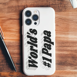 パパブラック文字iPhoneケース iPhone 11Pro Maxケース