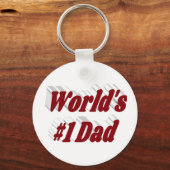 パパブルゴーニュ文字 キーホルダー (正面)