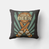 パパブルーストリップコールドビール クッション (裏面)