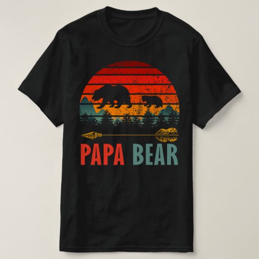 パパプベア Tシャツ (デザイン正面)