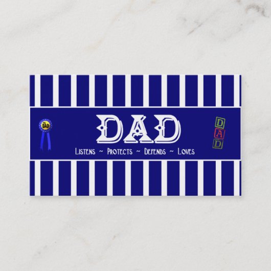 パパプロファイルカード コーリングカード (正面)