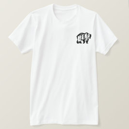 パパベアのシルエット 黒 Tシャツ