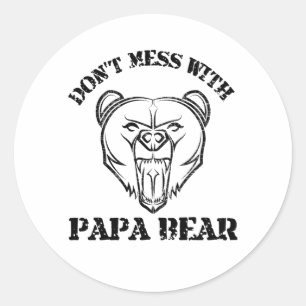 パパベアを台無しにしない ラウンドシール