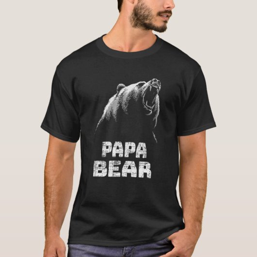 パパベアパパダディアイディア Tシャツ (正面)