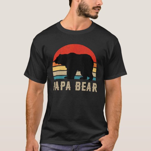 パパベアパパパパダディーベア Tシャツ (正面)