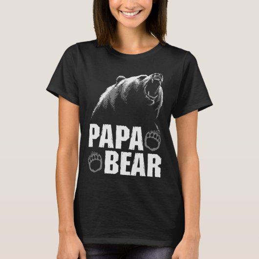 パパベアパパ父の日 Tシャツ (正面)
