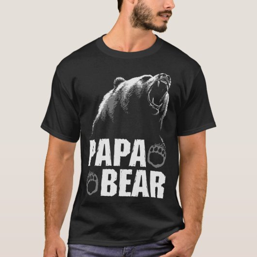 パパベアパパ父の日 Tシャツ (正面)