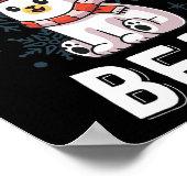 パパベアファミリークリスマスSポーラベアホリデイXm ポスター (角)